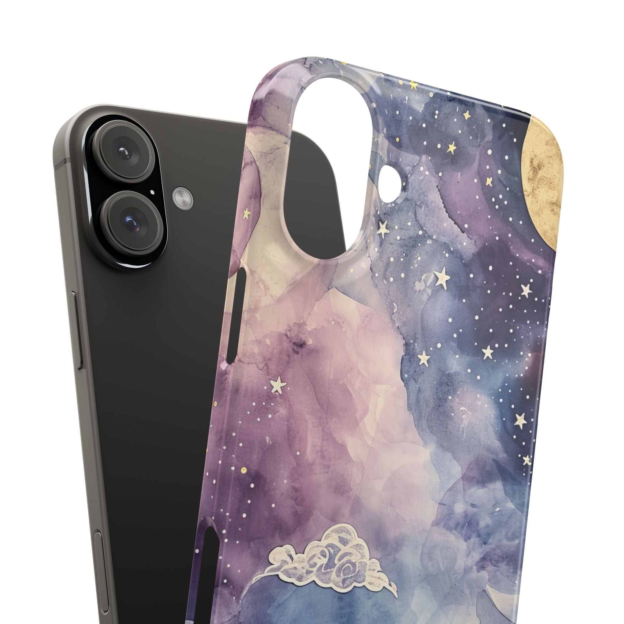 Dreamy Celestial Night - Slim iPhone 16 Phone Case