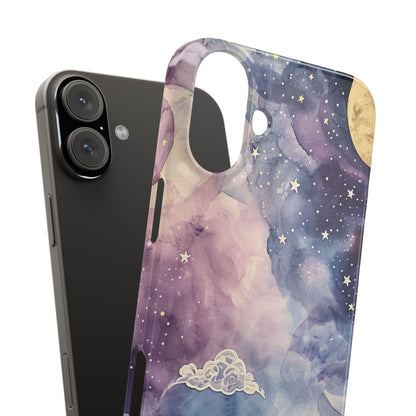 Dreamy Celestial Night - Slim iPhone 16 Phone Case