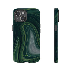 Green Marble - Protective Phone Case