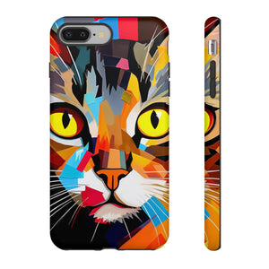 Abstract Kitty Palette Samsung Case (Protective)