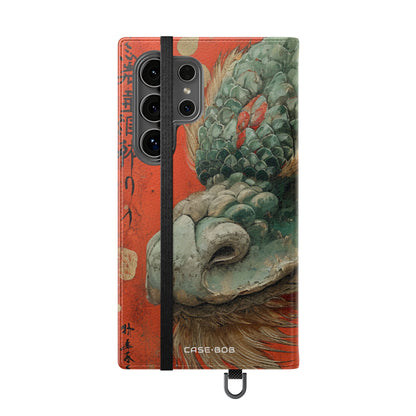 Dragon's Gaze Crimson - Samsung S24 Ultra Case - Wallet