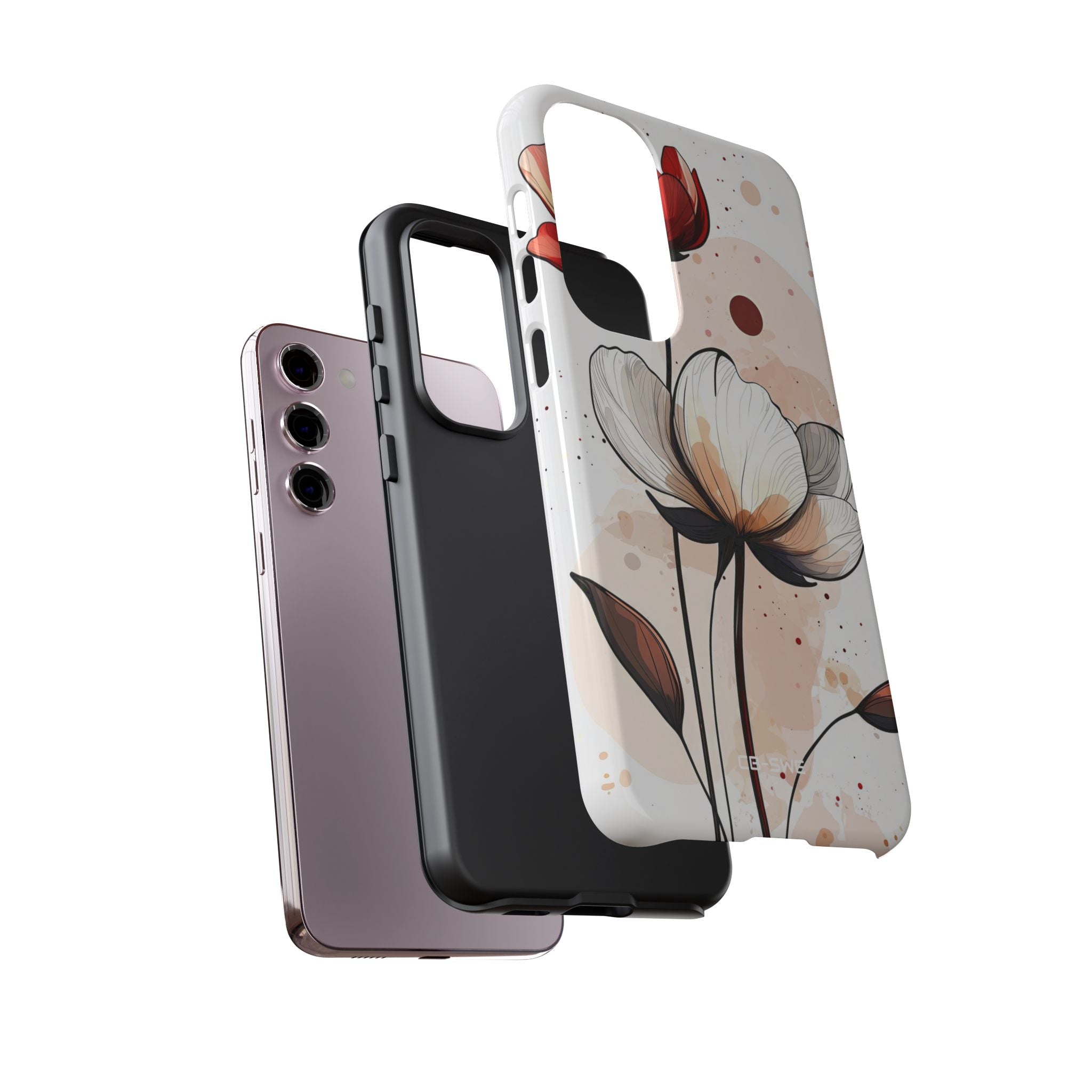 Vibrant Floral Elegance - Samsung Case