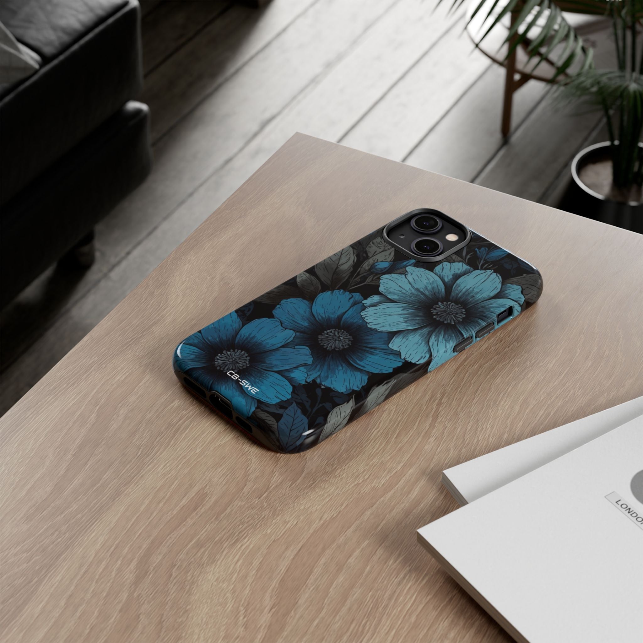 Flower Embrace Depth - iPhone Case