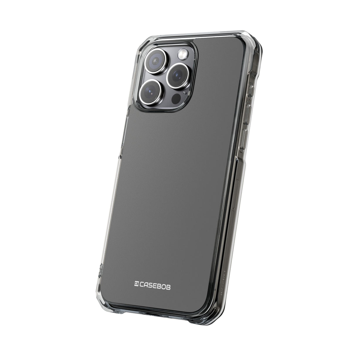 Dim Gray | Phone Case for iPhone (Clear Impact Case - Magnetic)