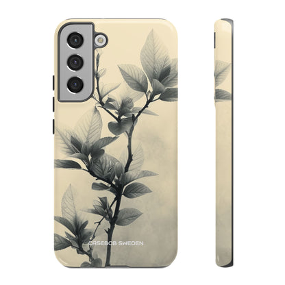 Beige Branch Art - Tough Samsung S22 Phone Case