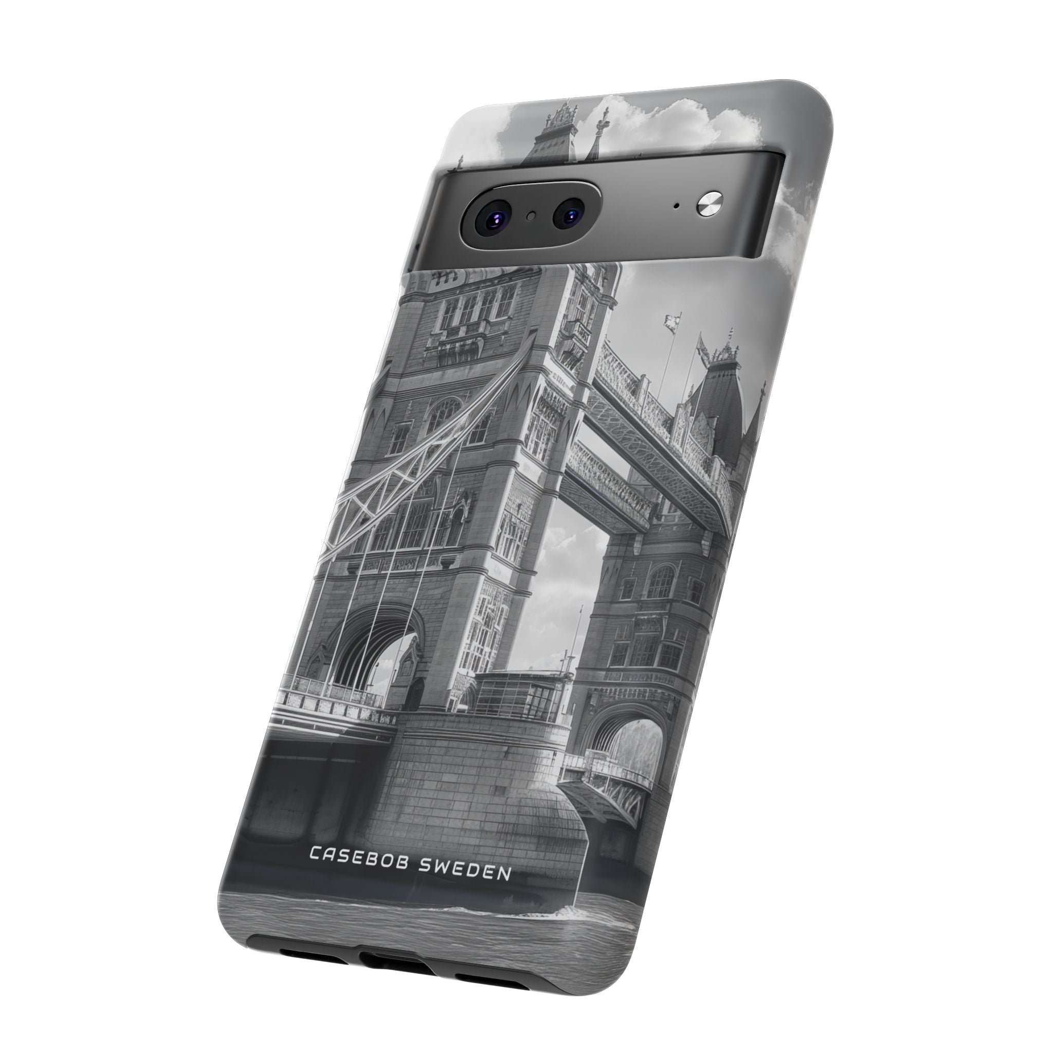 Tower Bridge Monochrome Architecture Study Google Pixel 7 - Tough Phone Case