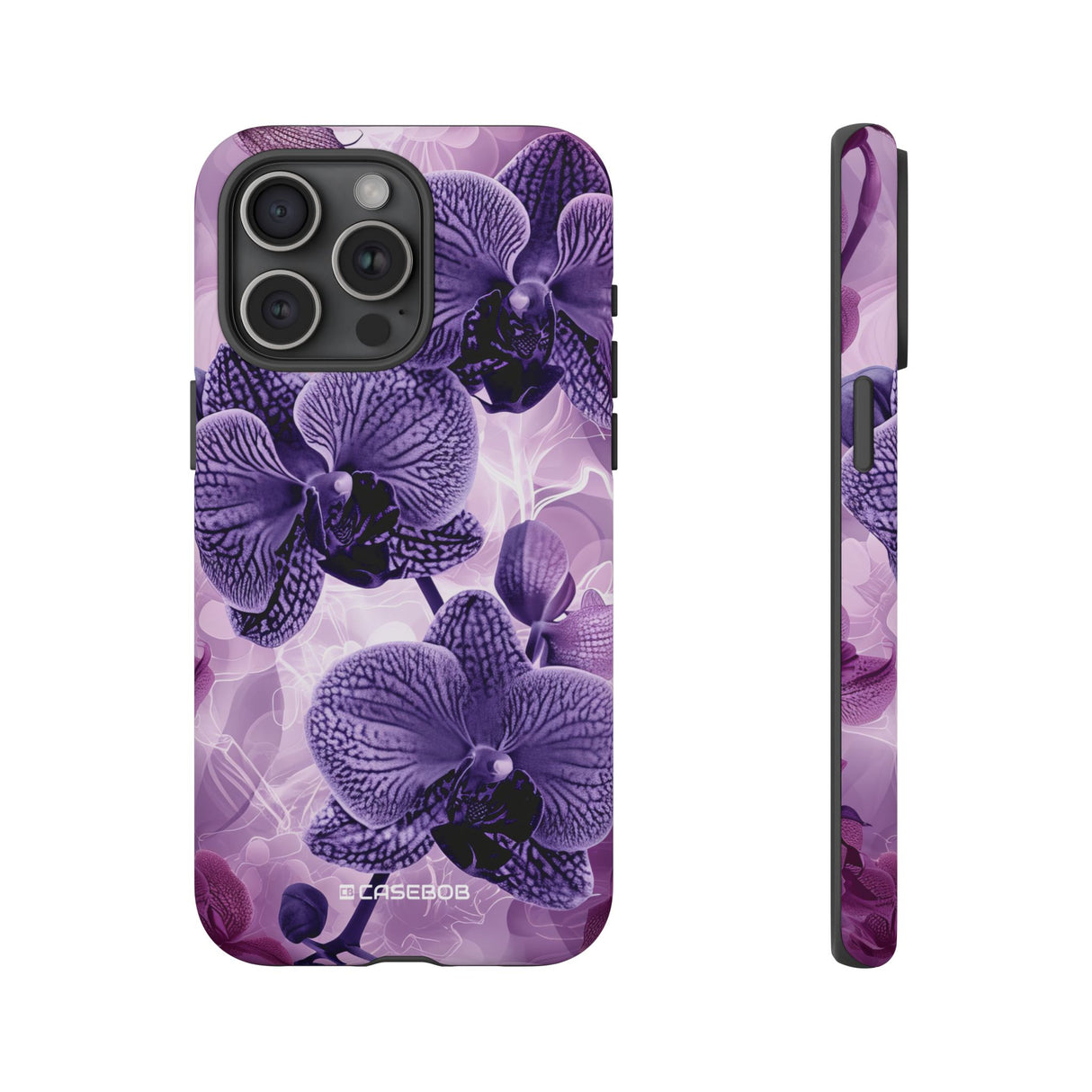 Strahlendes Orchideen-Design | Handyhülle für iPhone (Schutzhülle) 