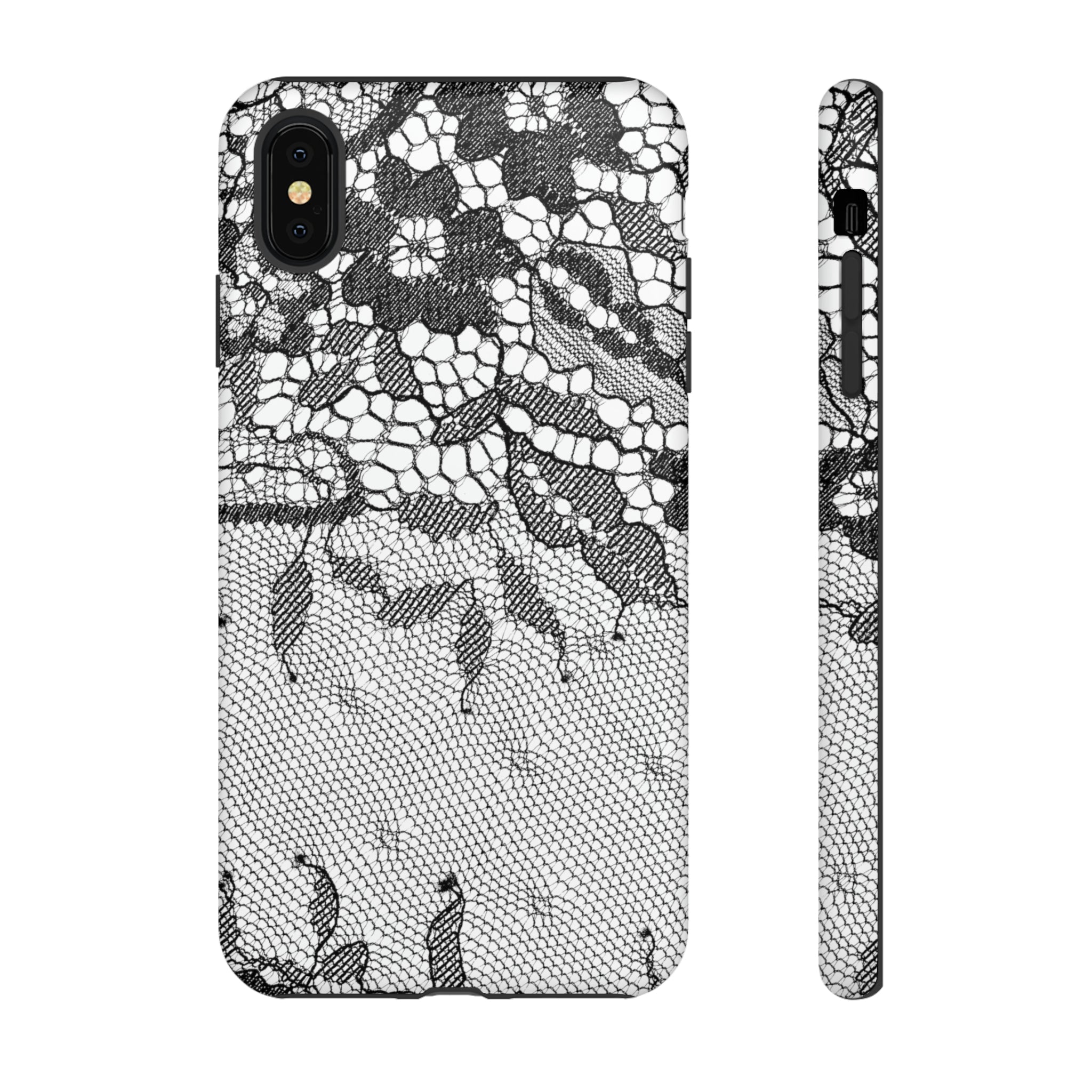 Roconda Gothic Flower - Protective Phone Case