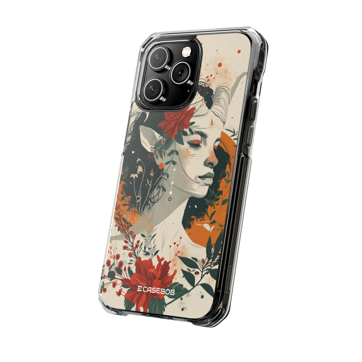 Faun Enchantment - Phone Case for iPhone (Clear Impact - Magnetic)