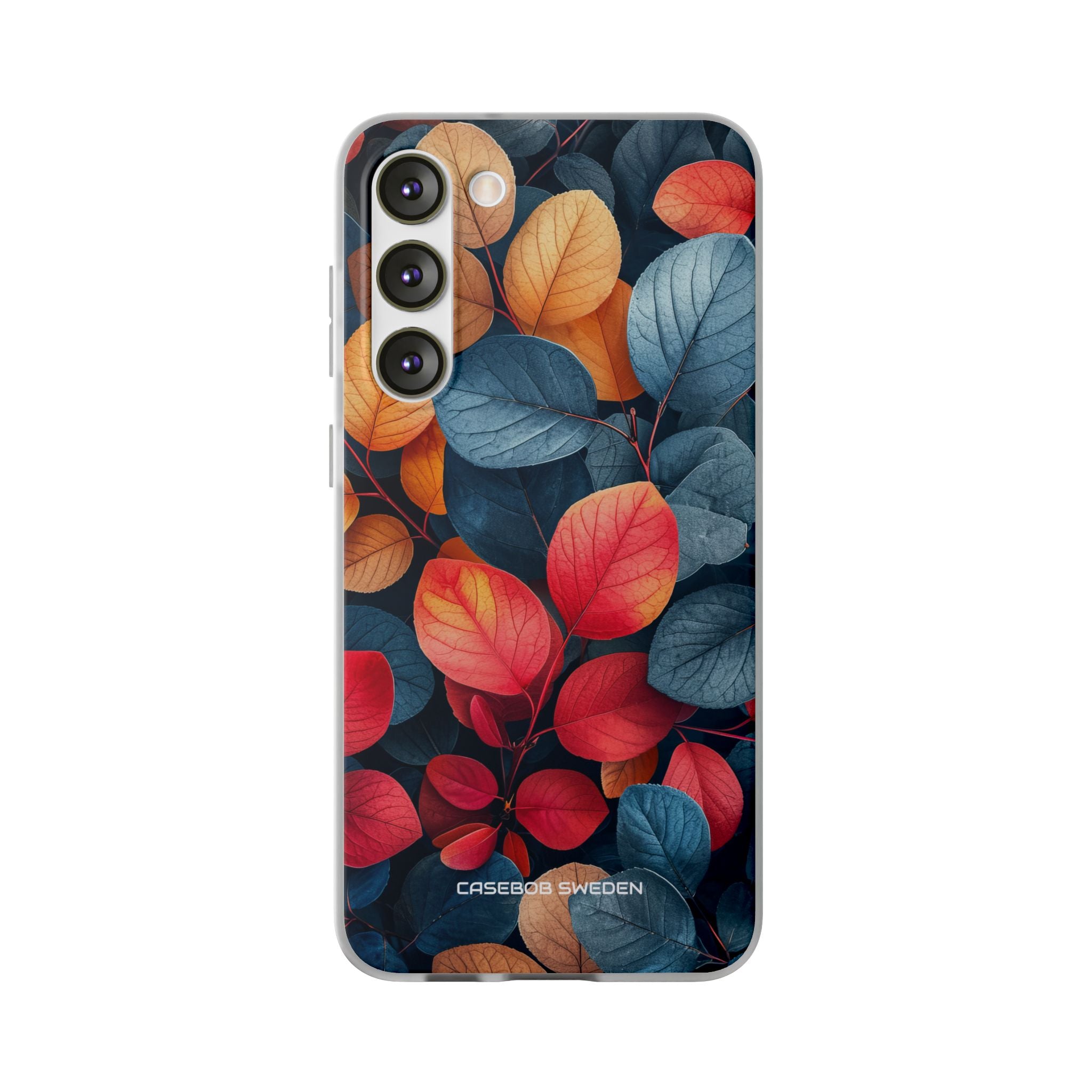 Vibrant Nature Leaves - Flexi Samsung S23 Phone Case