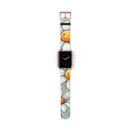 Smiling Daisies Burst - Watch Band