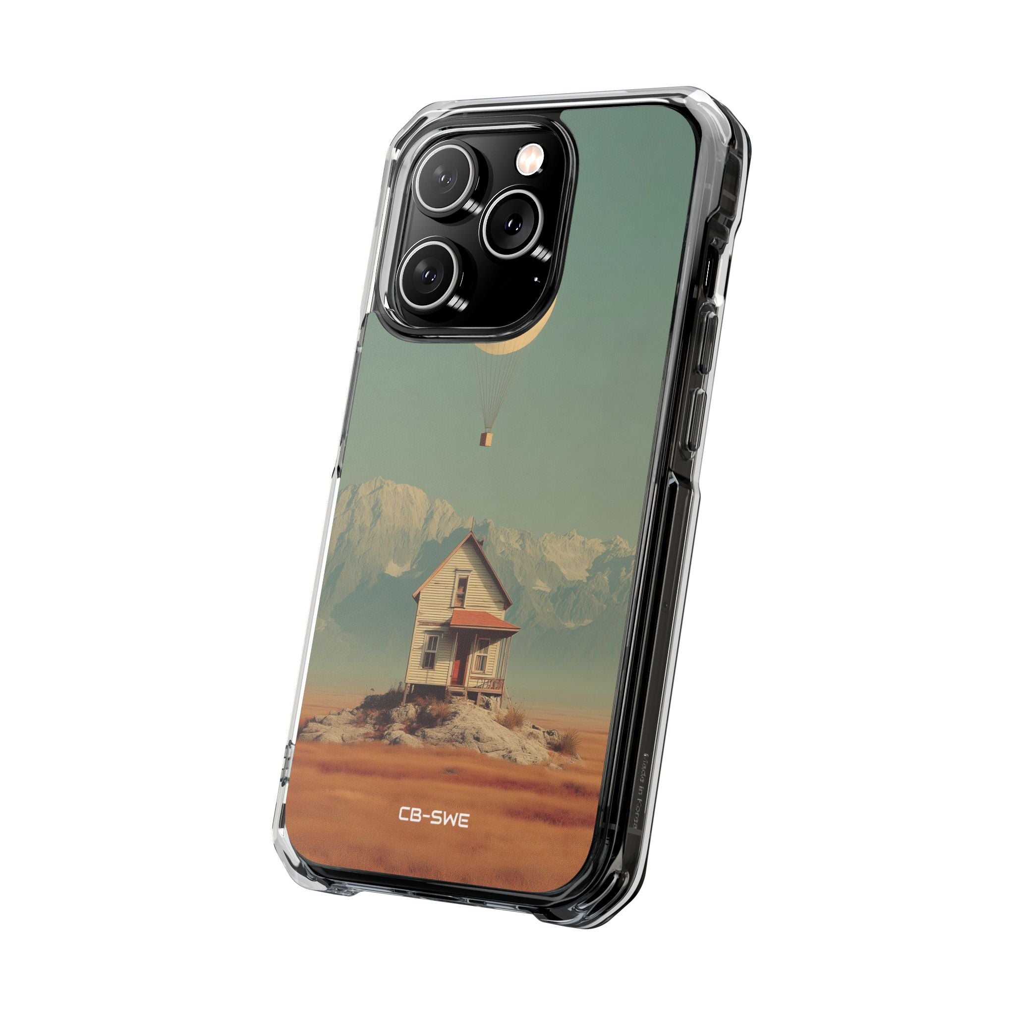 Moon Hovers Low iPhone Case - Impact