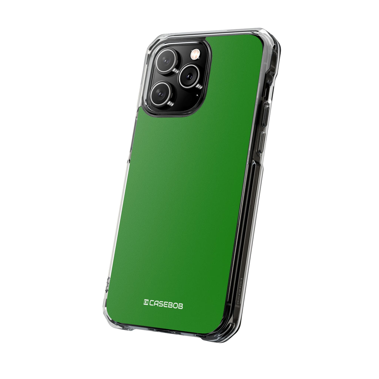 India Green | Handyhülle für iPhone (Clear Impact Case - Magnetisch) 