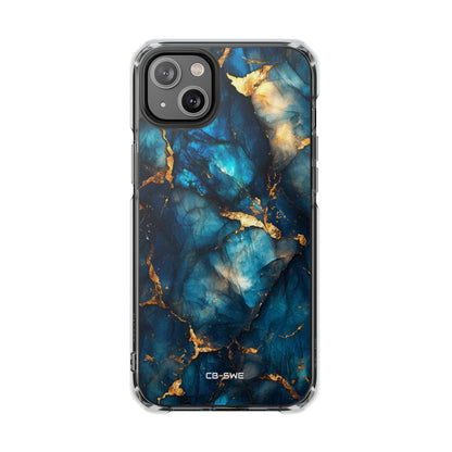 Luminous Gold Veins iPhone Case - Impact