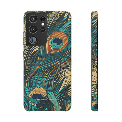 Art Nouveau Peacock Elegance Samsung S21 - Slim Phone Case