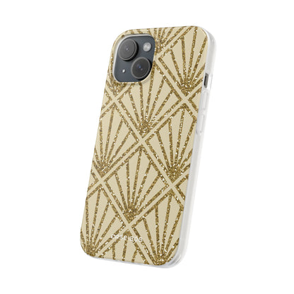 Gold Diamond Radiance iPhone 15 Case - Soft
