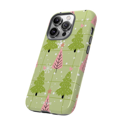 Whimsical Trees Dance - iPhone Case