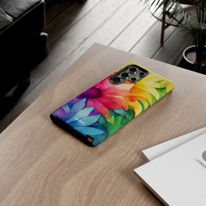 Vibrant Floral Symphony - Samsung Case