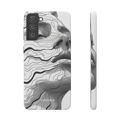 Topographic Serenity | Slim Phone Case for Samsung