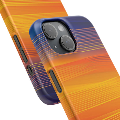 Gradient Sunset Flow iPhone 15 - Slim Phone Case