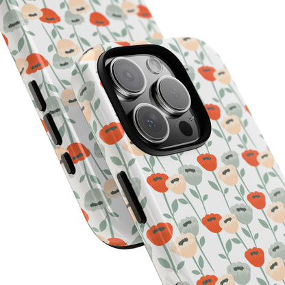 Minimalist Floral Elegance - iPhone Case