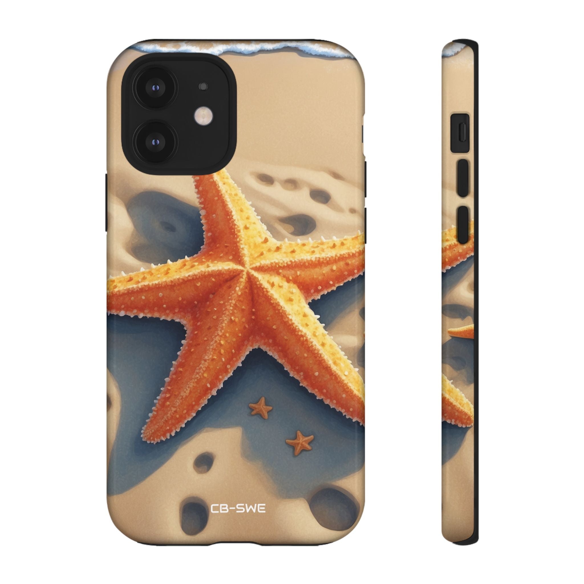 Starfish Rests On Sand - iPhone Case