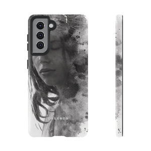 Portrait Lady Phone Case - Protective Phone Case