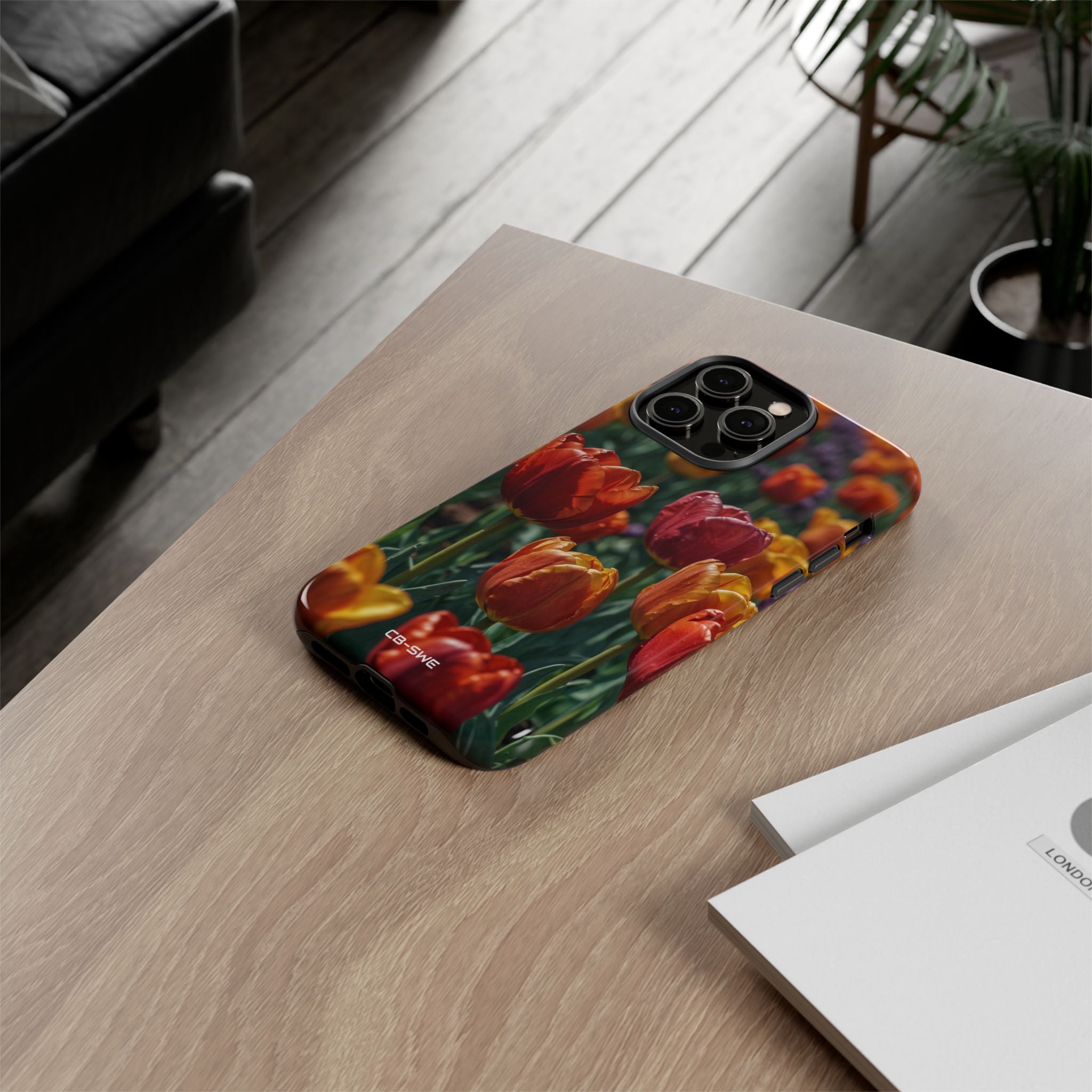 Tulips Embrace Breeze - iPhone Case