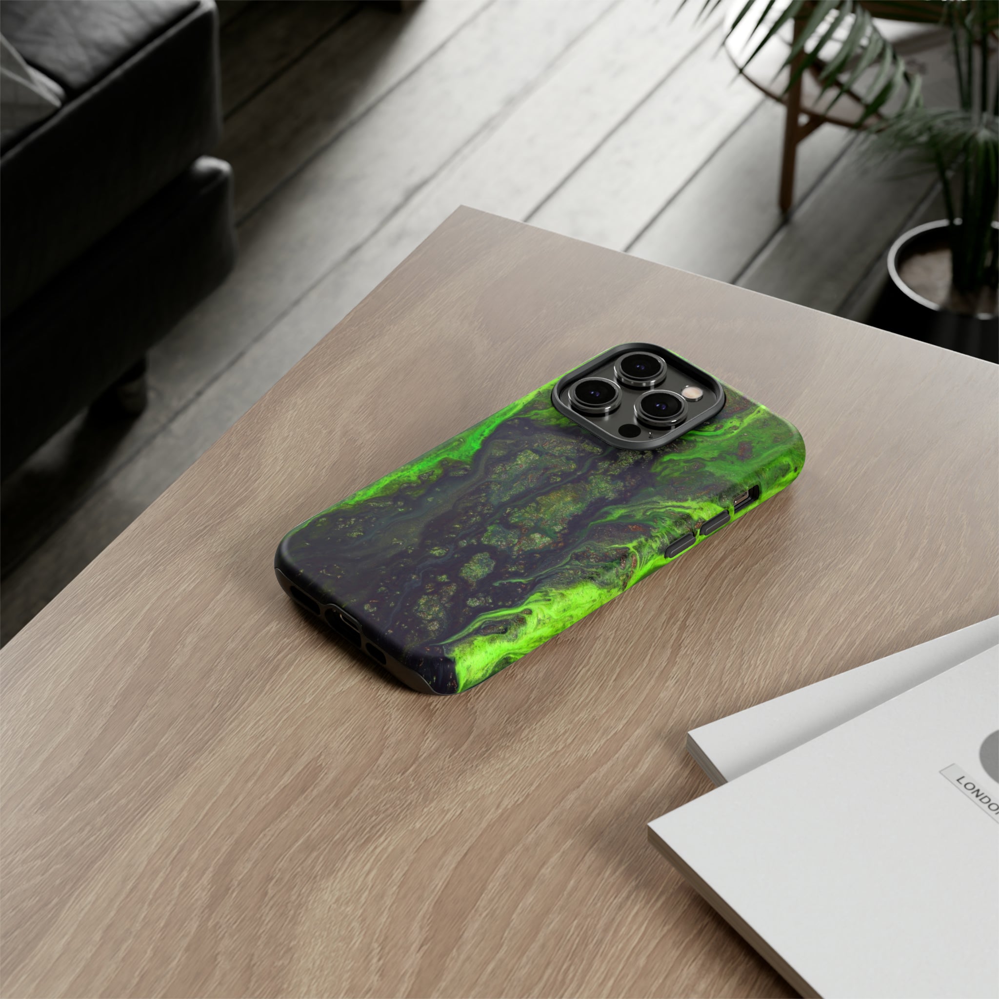 Toxic Ink Art - Protective Phone Case