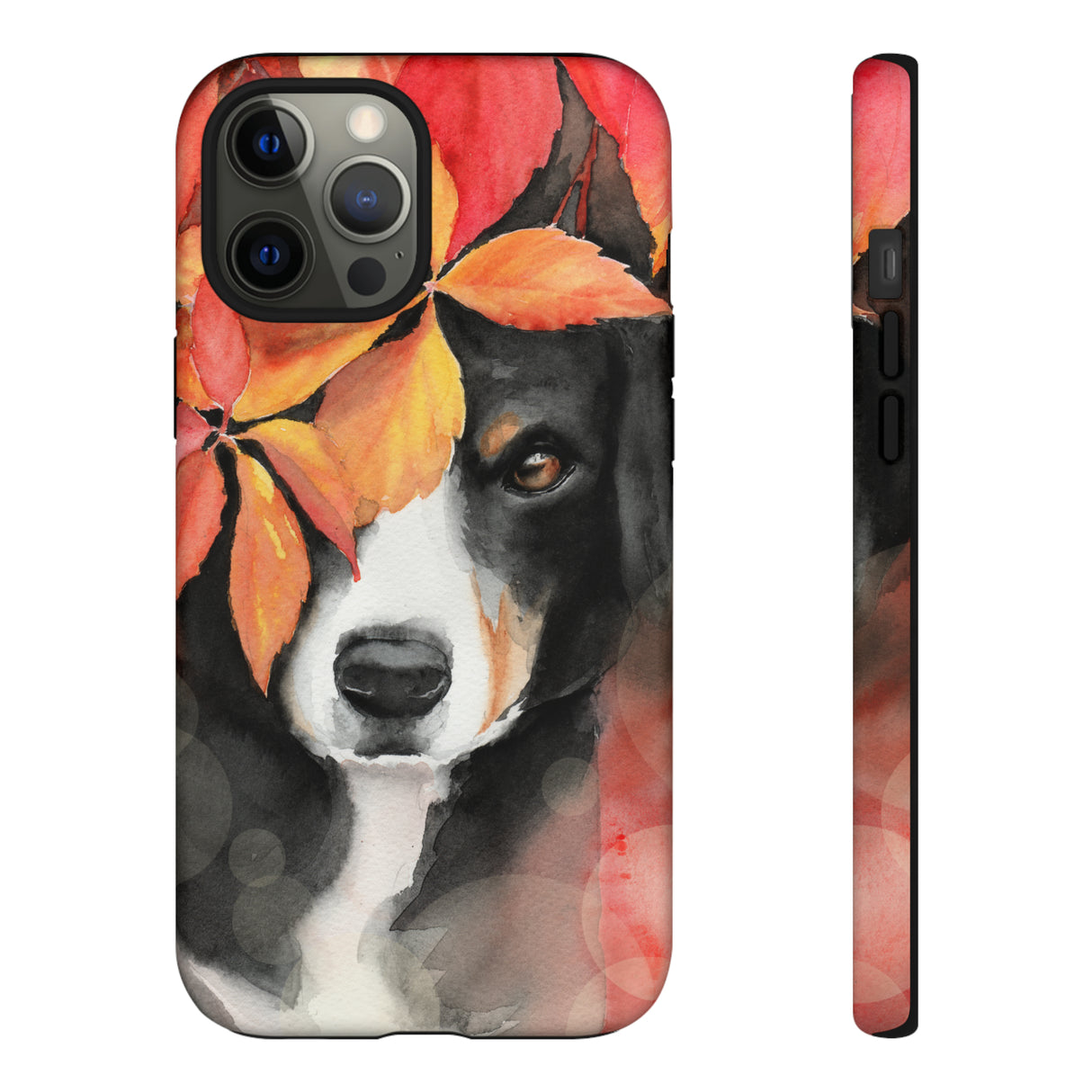 Watercolor Dog - Protective Phone Case