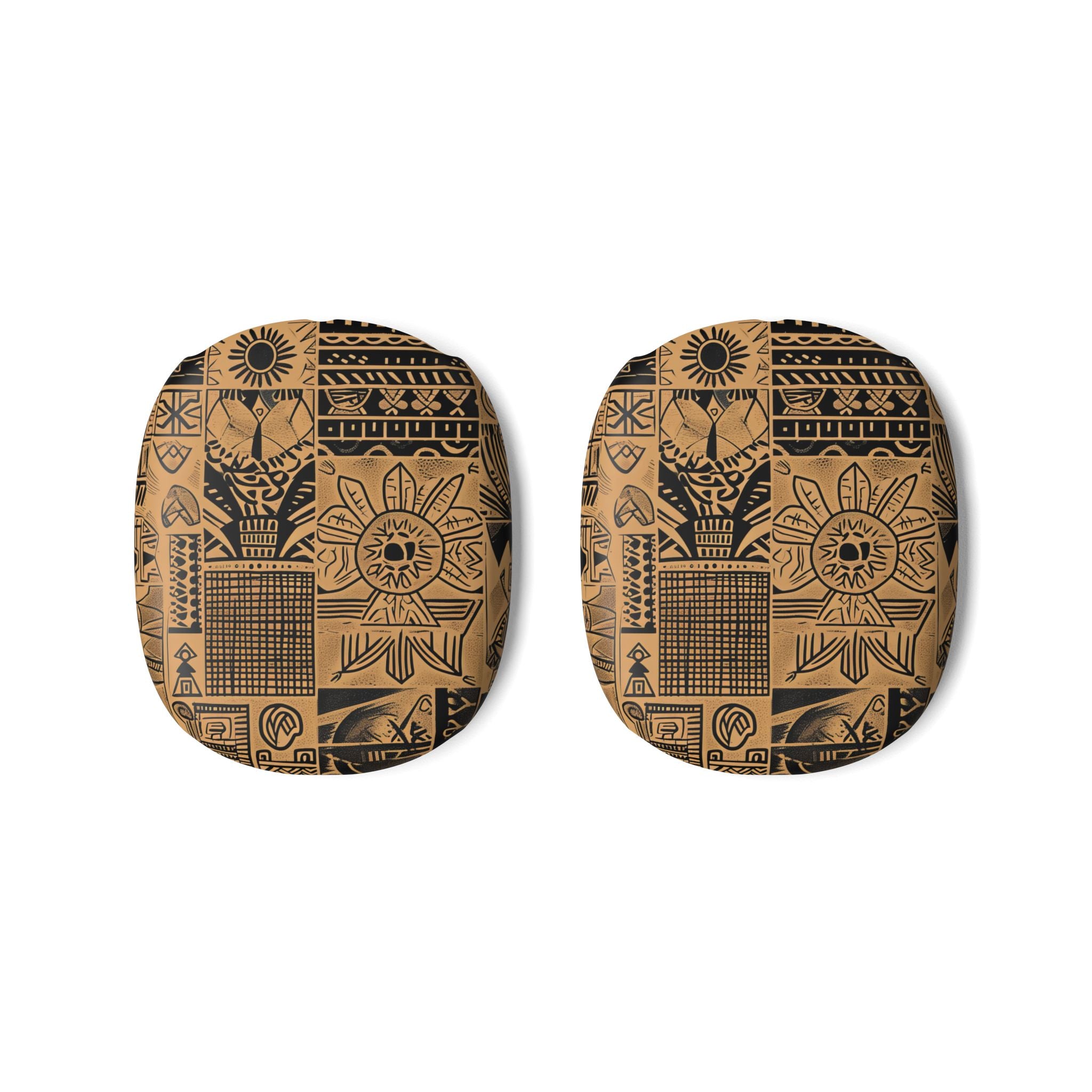 Celestial Faces Brown - AirPod Max Case