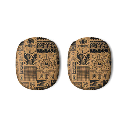 Celestial Faces Brown - AirPod Max Case