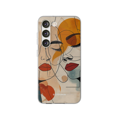 Serene Overlap | Flexible Phone Case for Samsung Galaxy