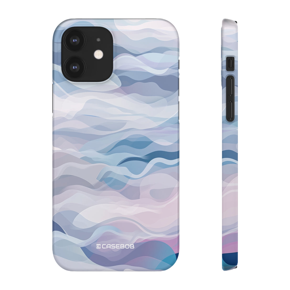 Pantone Serenity Design | Handyhülle für iPhone (Slim Case)