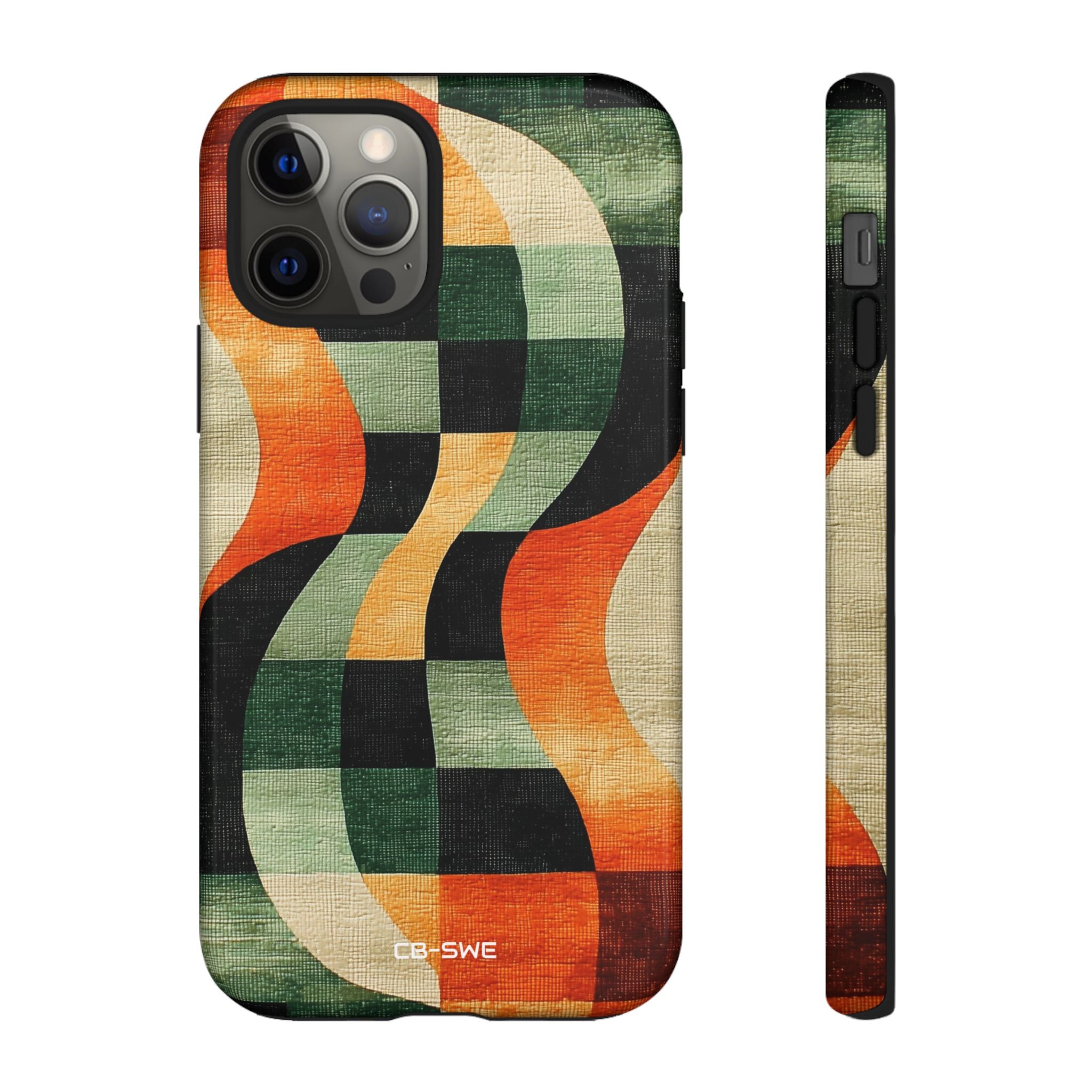 Curves Embrace Rhythm - iPhone Case