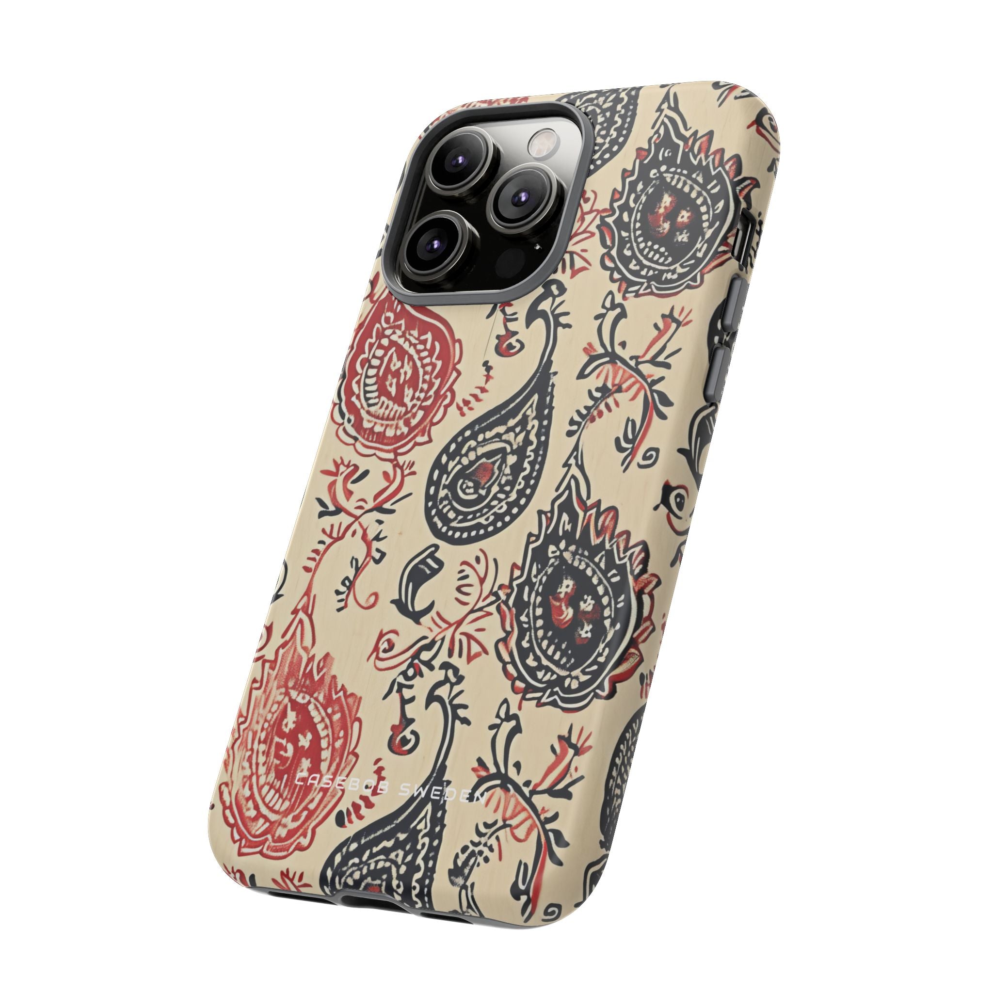 Vintage Paisley Elegance iPhone 14 - Tough Phone Case