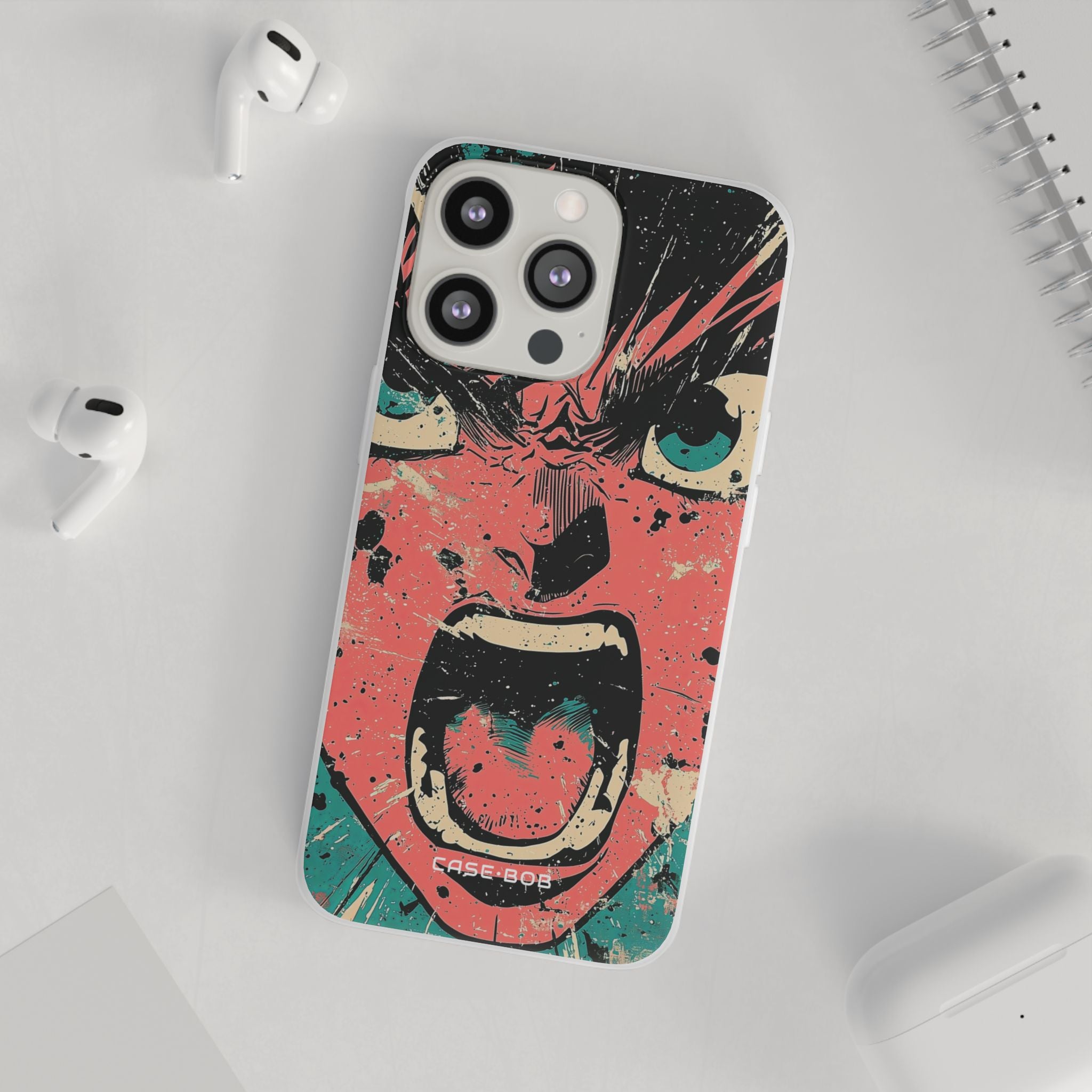 Screaming Face Pink iPhone 13 Pro - Soft