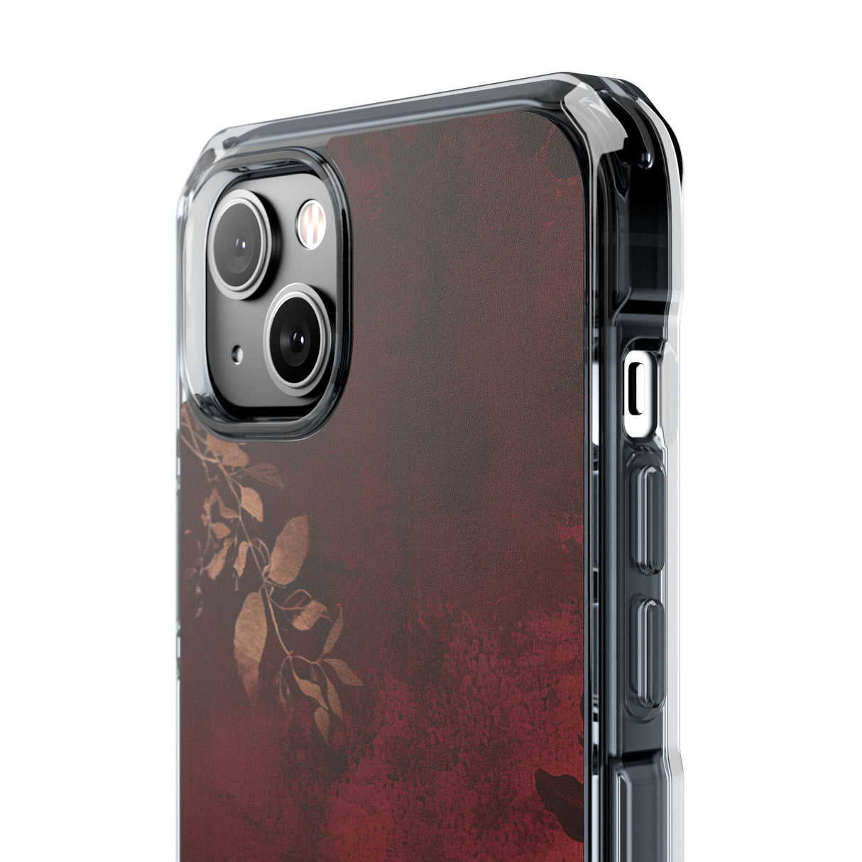 Pantone Marsala  | Phone Case for iPhone (Clear Impact Case - Magnetic)