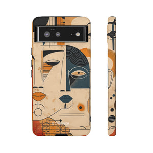 Cubist Introspection | Protective Phone Case for Google Pixel