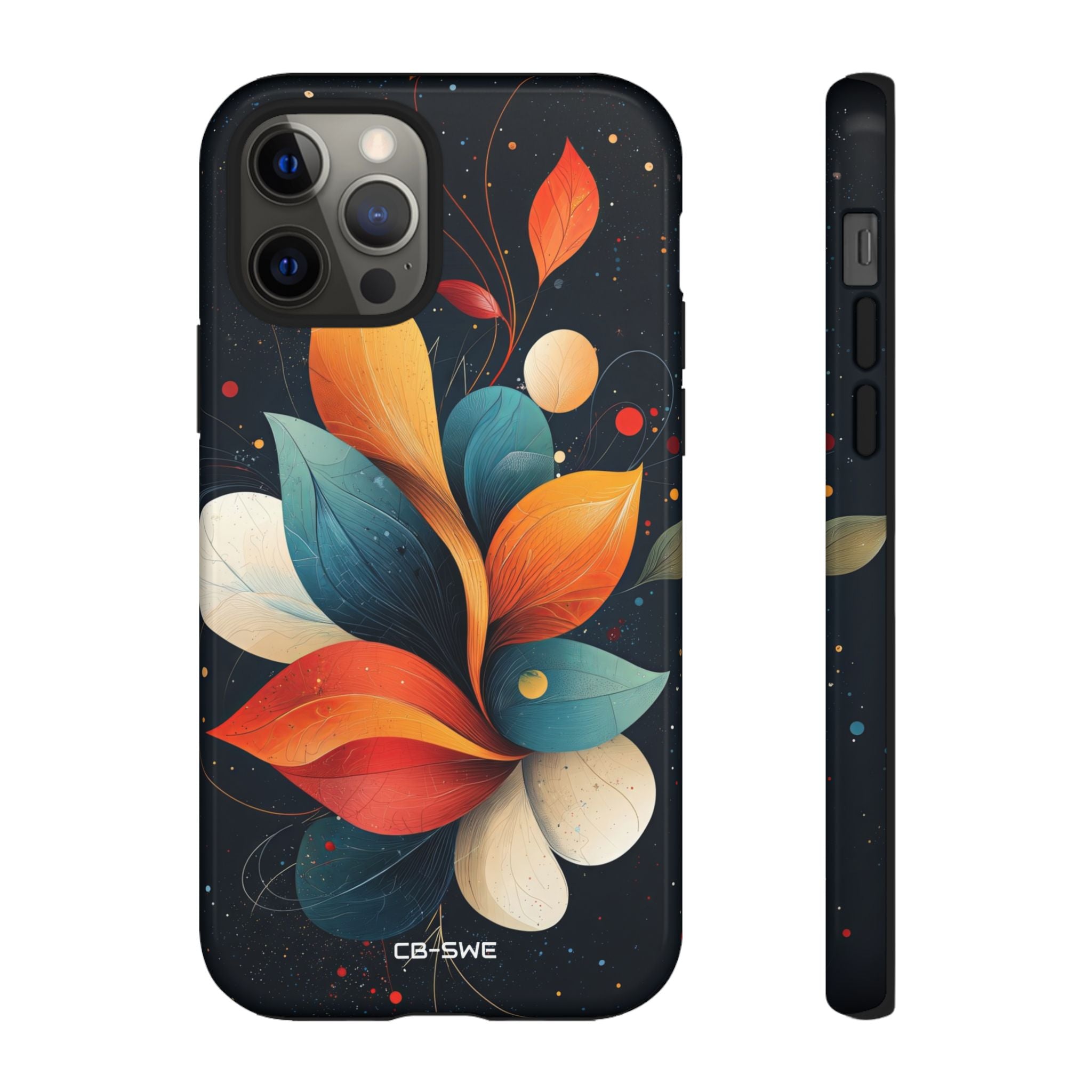 Vibrant Floral Harmony - iPhone Case