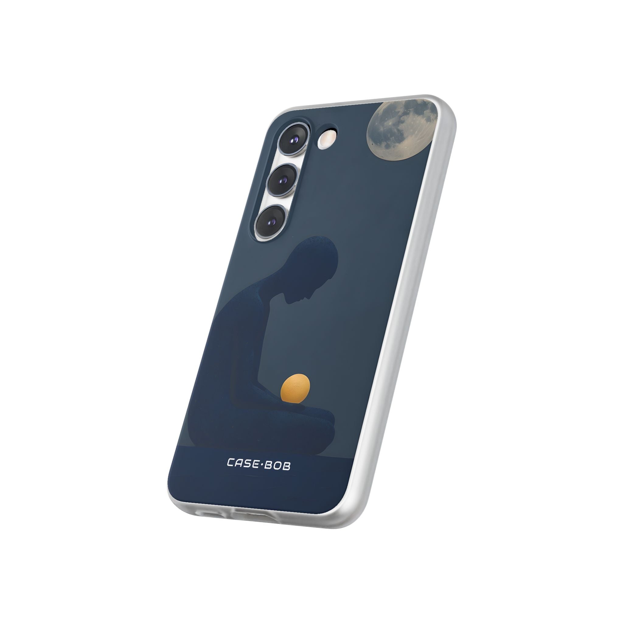 Moonlit Contemplation Samsung S23 Case - Soft