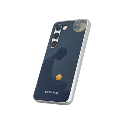 Moonlit Contemplation Samsung S23 Case - Soft