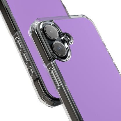 Bright Lavender - Clear Impact iPhone 16 Phone Case