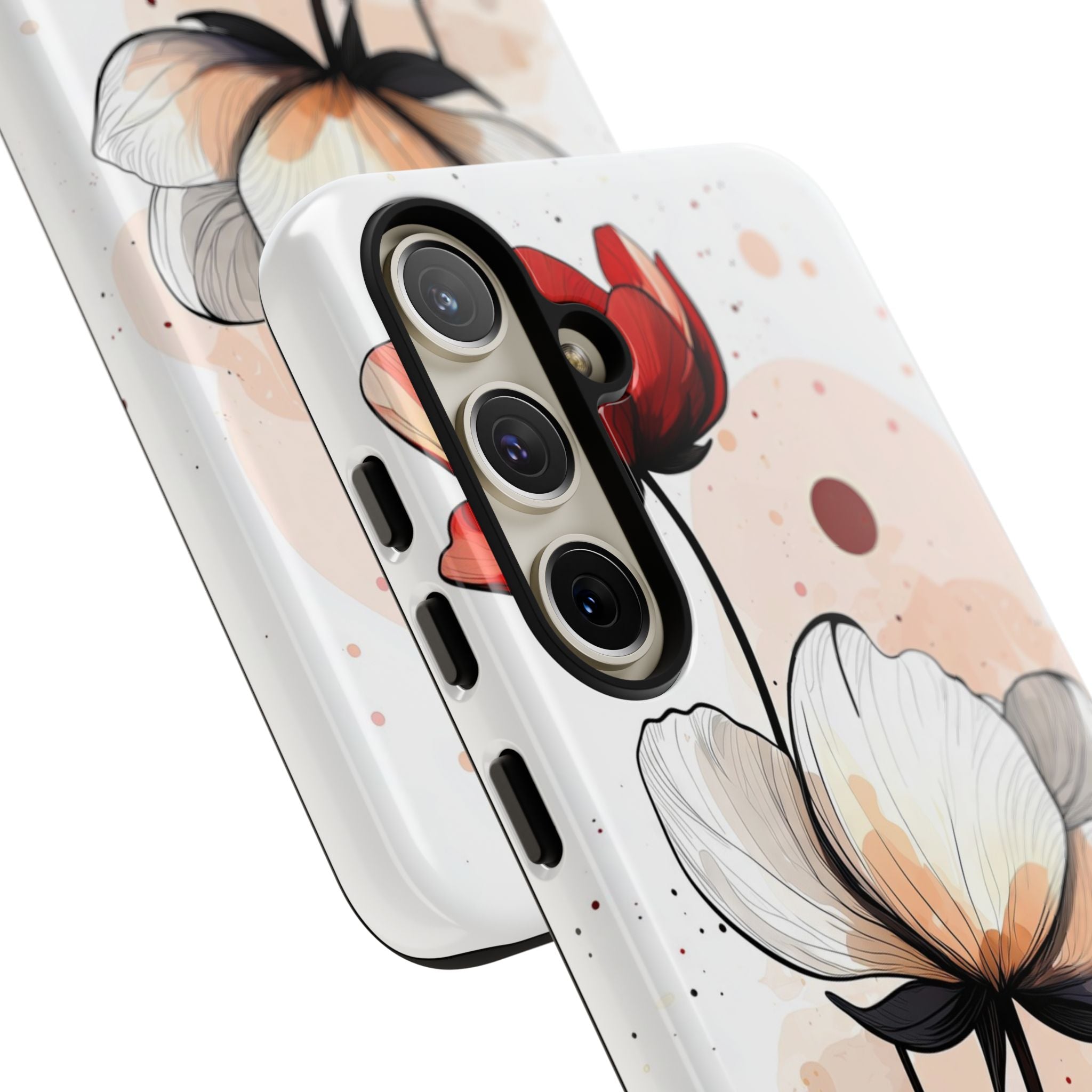 Vibrant Floral Elegance - Samsung Case
