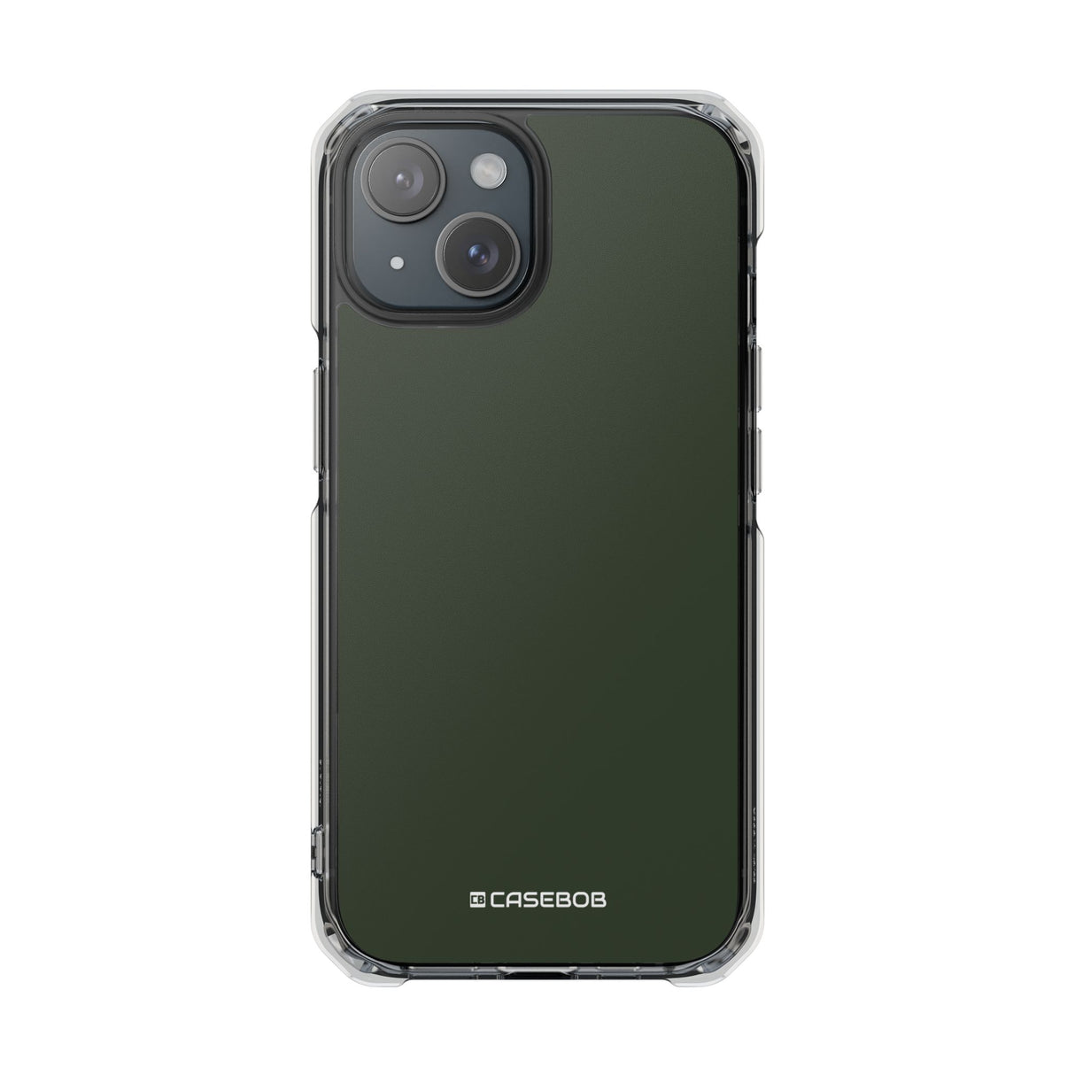 Kombu Green | Phone Case for iPhone (Clear Impact Case - Magnetic)