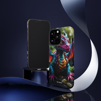 Friendly Dragon Smiles - iPhone Case