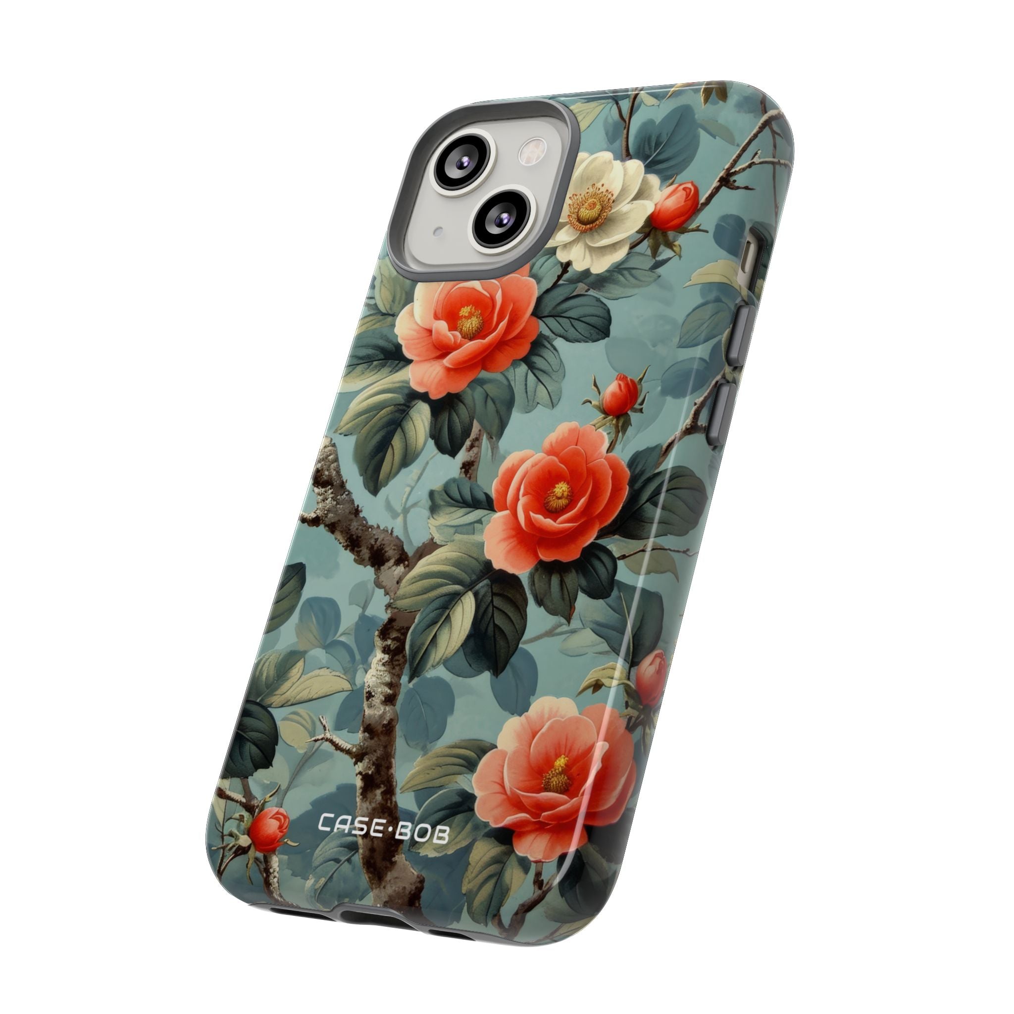 Coral Bloom iPhone 14 Case - Tough