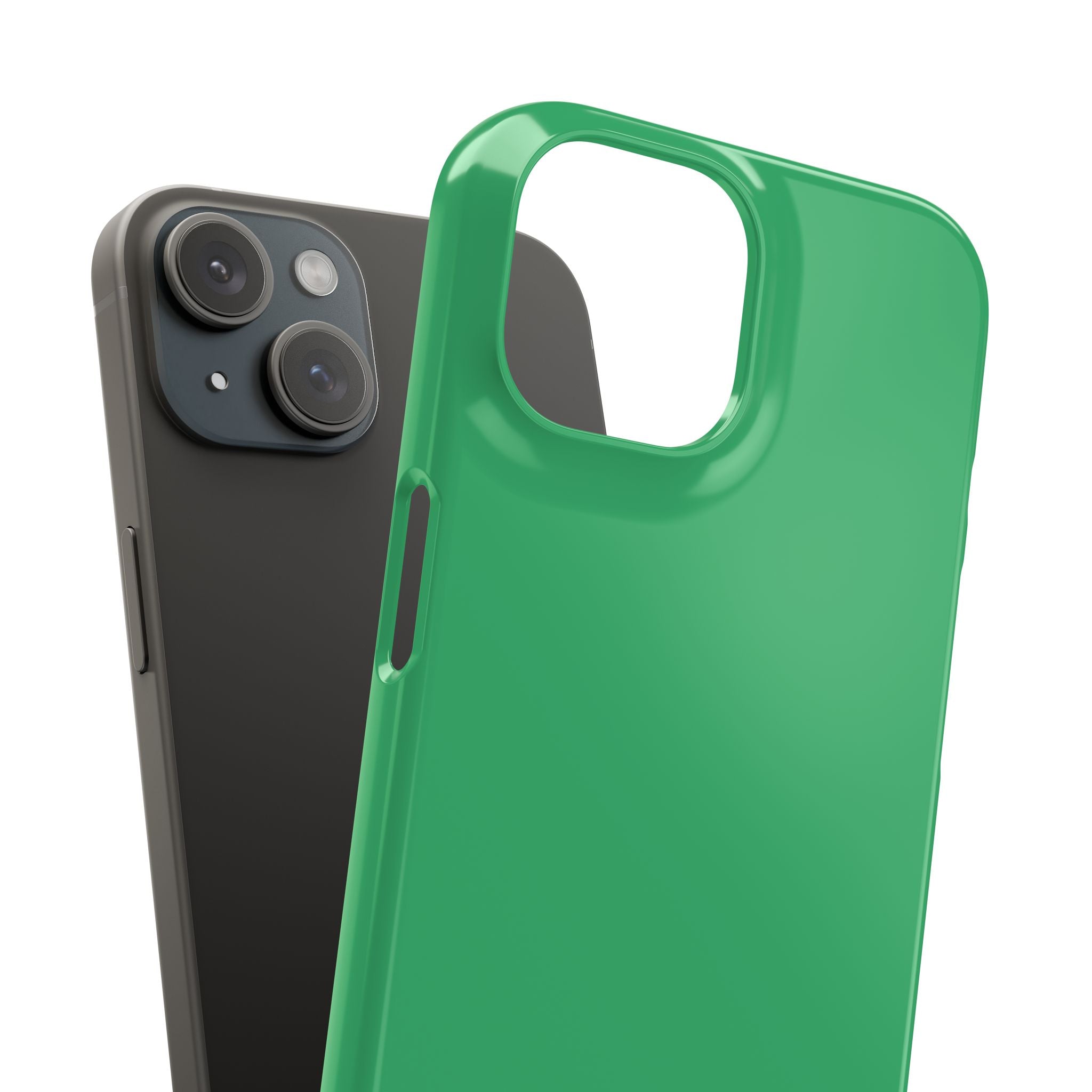 Medium Sea Green iPhone 15 - Slim Phone Case