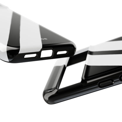 Diagonal Bands Noir Google Pixel 8 Pro Case - Tough