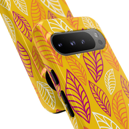 Vibrant Leaf Symphony - Google Pixel Case